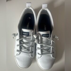 Sperry White Casual Lace-Up Shoes